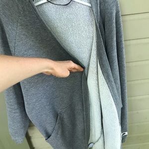 Nike women’s grey cardigan